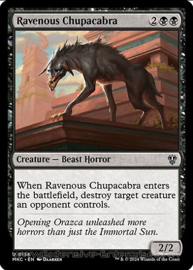 Ravenous Chupacabra (Commander #136)