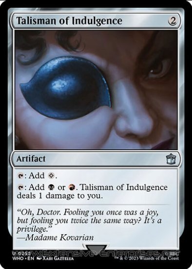 Talisman of Indulgence (#252)