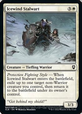 Icewind Stalwart (#027)