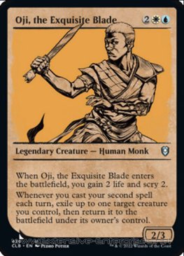 Oji, the Exquisite Blade (#436)