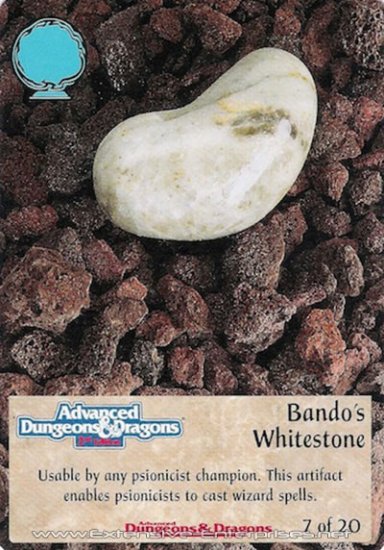 Bando\'s Whitestone