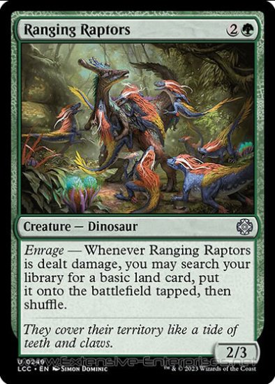 Ranging Raptors (Commander #249)