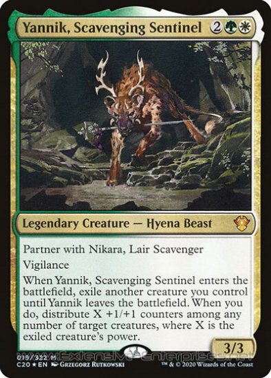 Yannik, Scavenging Sentinel (#019)