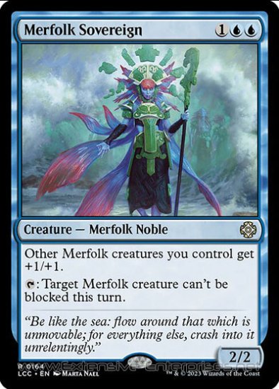 Merfolk Sovereign (Commander #164)