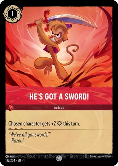 He\'s Got a Sword! (#132)