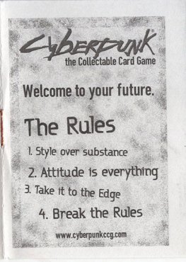 Cyberpunk 2020 Rule Book