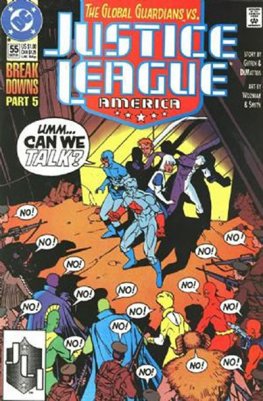 Justice League America #55