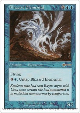 Blizzard Elemental (#002)