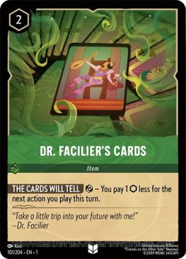 Dr. Facilier's Cards (#101)