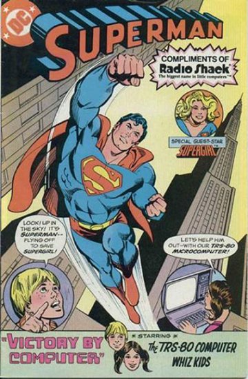 Superman in \"Victory by Computer\"