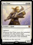Sun Titan (Commander #077)