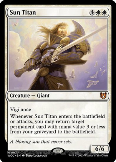 Sun Titan (Commander #077)