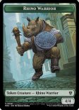 Rhino Warrior (Commander Token #018)