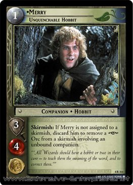Merry, Unquenchable Hobbit