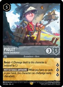 Piglet: Sturdy Swordsman (#191)