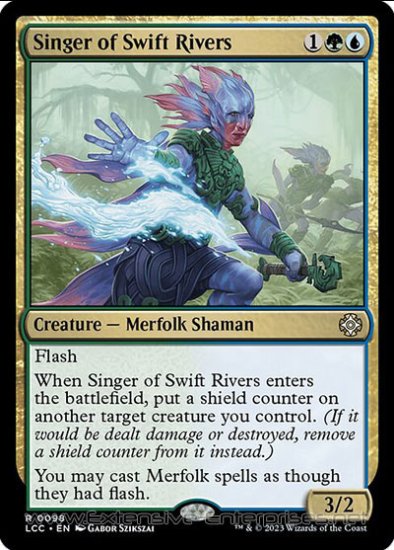 Singer of Swift Rivers (Commander #098)