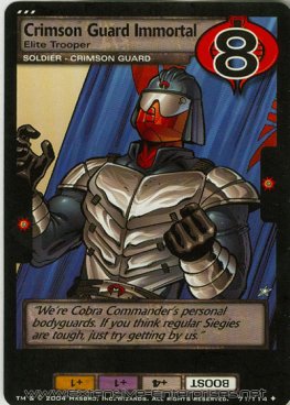 Crimson Guard Immortal, Elite Trooper