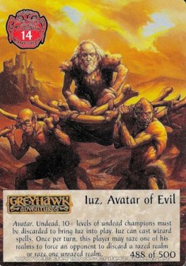 Iuz, Avatar of Evil