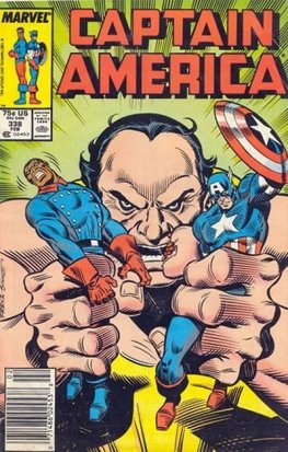 Captain America #338 (Newsstand Edition)