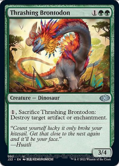 Thrashing Brontodon (#092)
