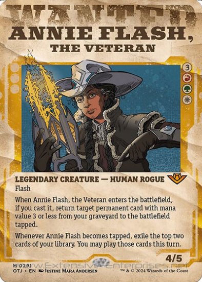 Annie Flash, the Veteran (#291)
