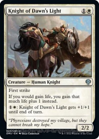 Knight of Dawn\'s Light (#023)