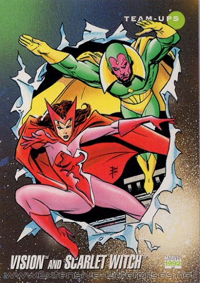 Vision and Scarlet Witch #85