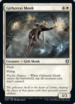 Githzerai Monk (#020)