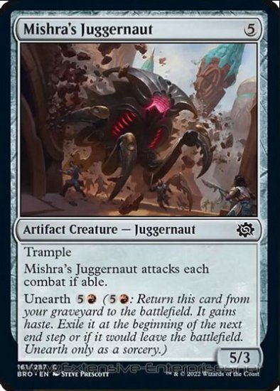Mishra\'s Juggernaut (#161)