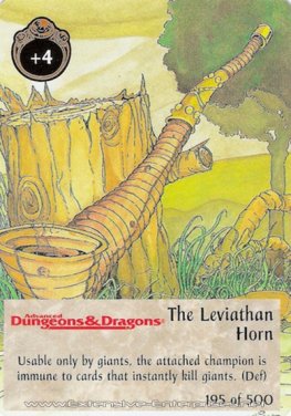Leviathan Horn, The
