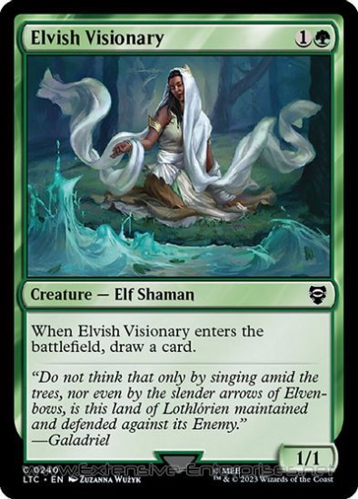 Elvish Visionary (Commander #240)