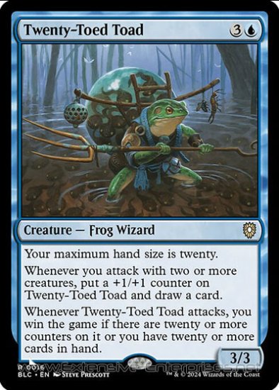 Twenty-Toed Toad (Commander #016)