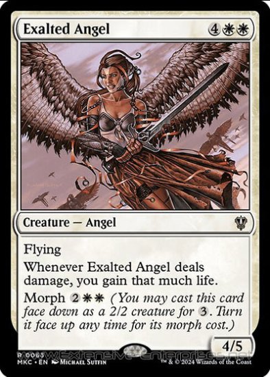 Exalted Angel (Commander #063)