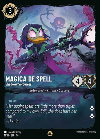 Magica De Spell: Shadowy Sorceress (Deep Trouble (#011)