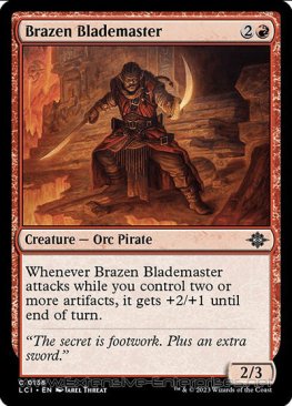 Brazen Blademaster (#136)