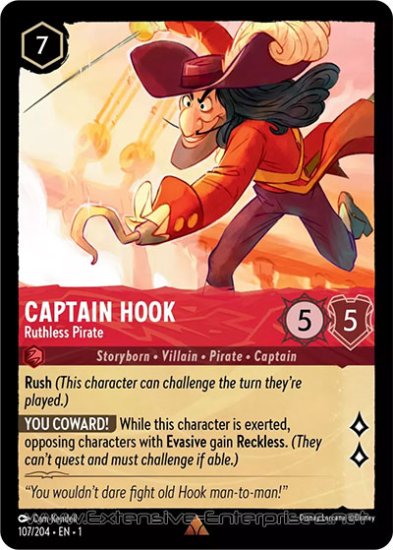 Captain Hook: Ruthless Pirate (#107)