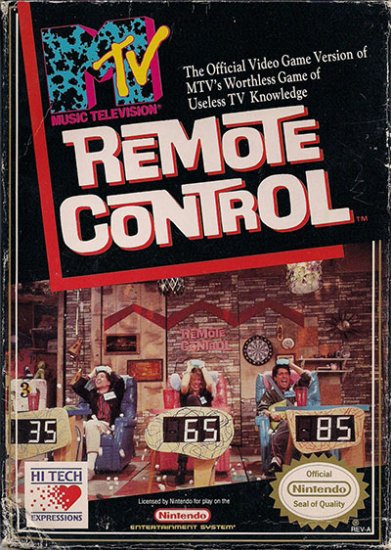 Mtv Remote Control