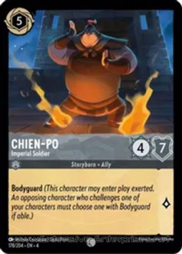 Chien-Po: Imperial Soldier (#178)