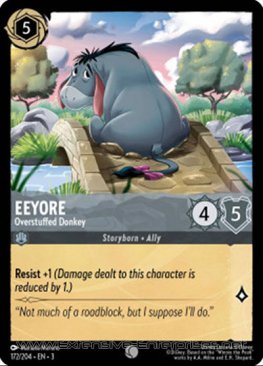 Eeyore: Overstuffed Donkey (#172)