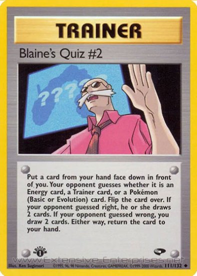 Blaine\'s Quiz #2 (#111)