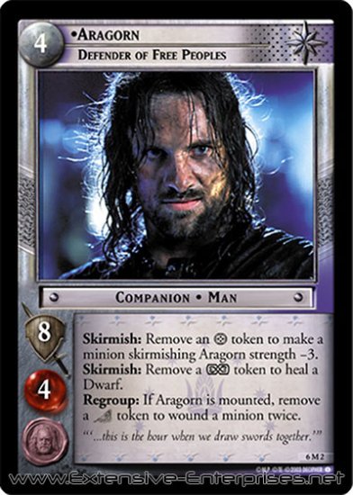 Aragorn, Defender of Free People