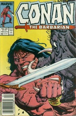 Conan the Barbarian #193 (Newsstand)