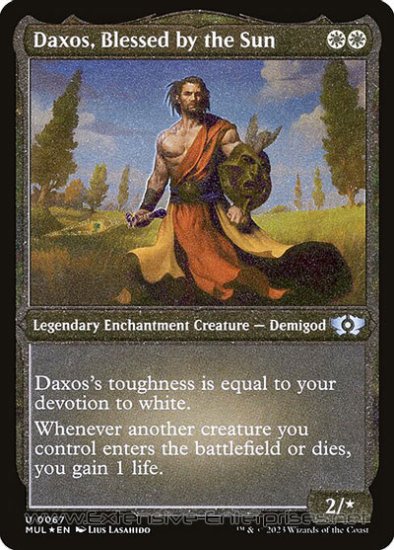 Daxos, Blessed by the Sun (Multiversal #067)
