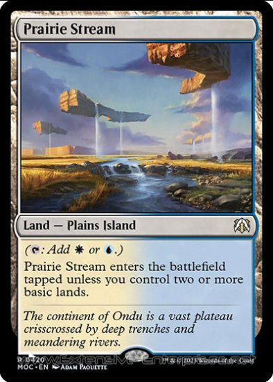 Prairie Stream (Commander #420)