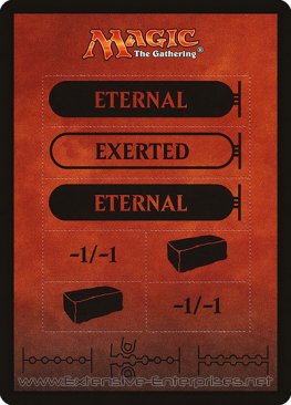 eternal / EXERTED / eternal (Token #013)