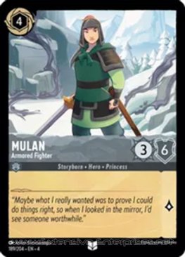 Mulan: Armored Fighter (#189)
