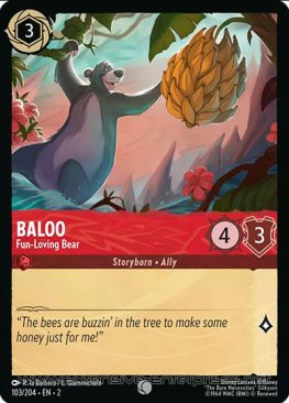 Baloo: Fun-Loving Bear (#103)