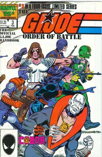 G.I. Joe: Order of Battle #3 - Click Image to Close