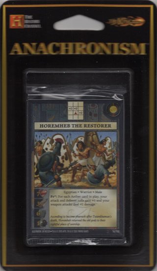 Anachronism Horemheb the Restorer, Booster Pack