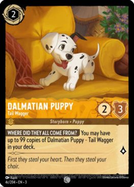 Dalmatian Puppy: Tail Wagger: c (#004c)